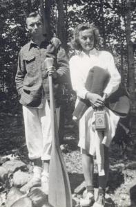 Bill and Mary Ann Calhoun 1942