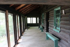The Porch on the Main Cabin